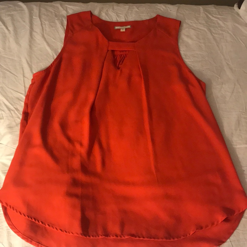 Orange tank top